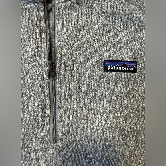 Patagonia Women's Better Sweater 1/4
Zip Pullover Birch White - Picture 6 of 11